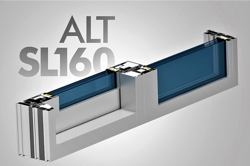 Новый продукт подъемно-раздвижная система АЛЮТЕХ ALT SL 160